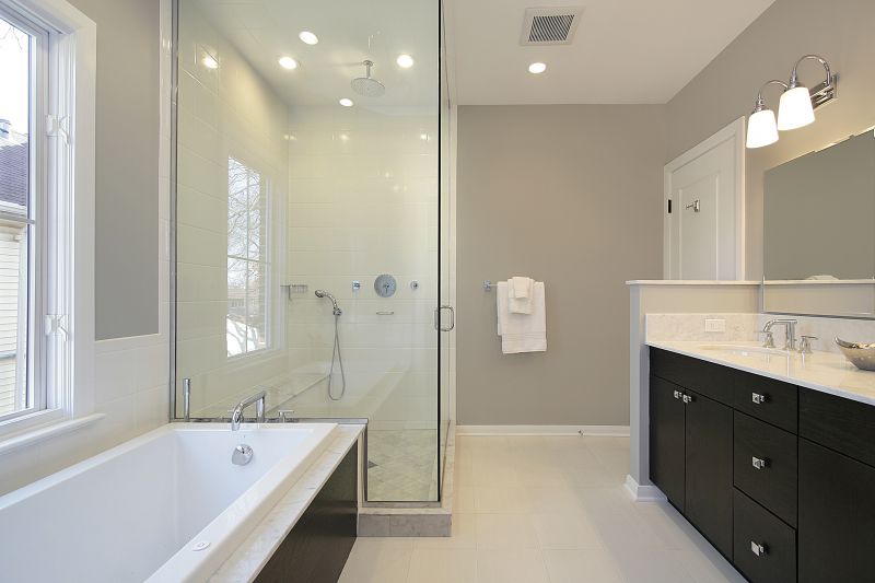 Spacious Shower Area